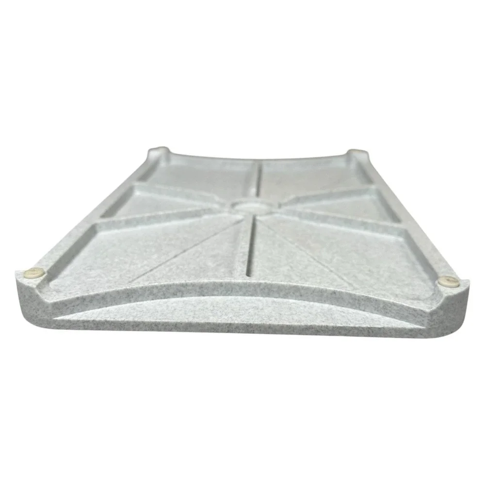 Cutco #124 & #126 Cutting Boards Set Of 2 Gray Prep Boards Non-Slip Feet USA